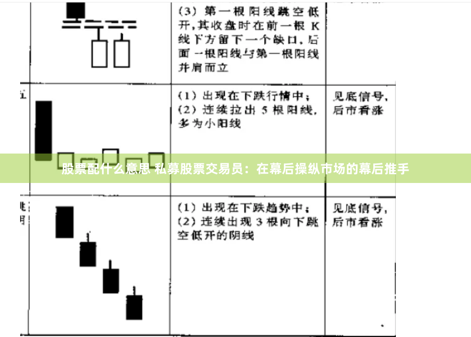 股票配什么意思 私募股票交易员：在幕后操纵市场的幕后推手