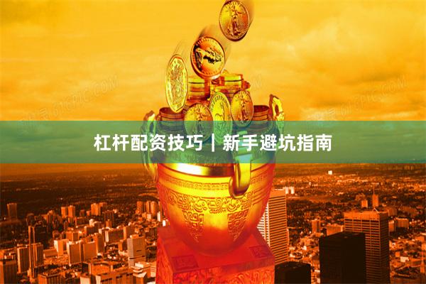 杠杆配资技巧｜新手避坑指南