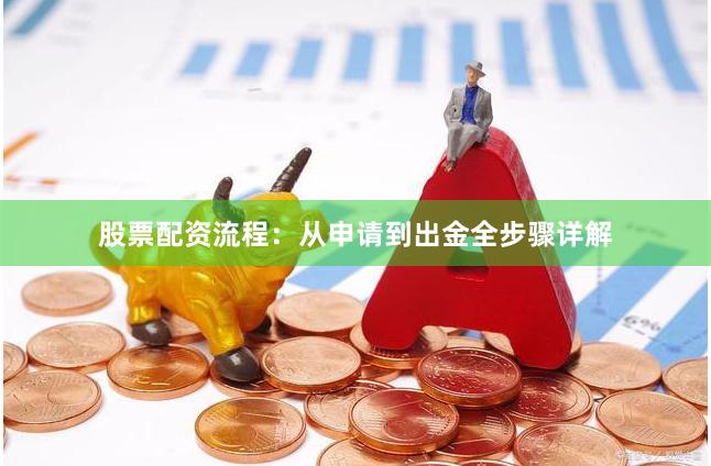 股票配资流程：从申请到出金全步骤详解